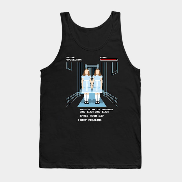 All Play and No Work Tank Top by mikehandyart